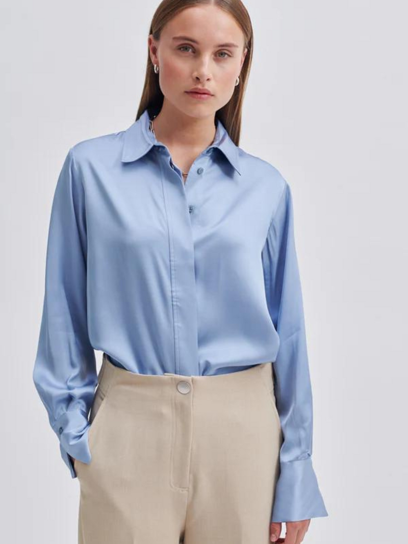 Galla Classic Shirt | Ashley Blue