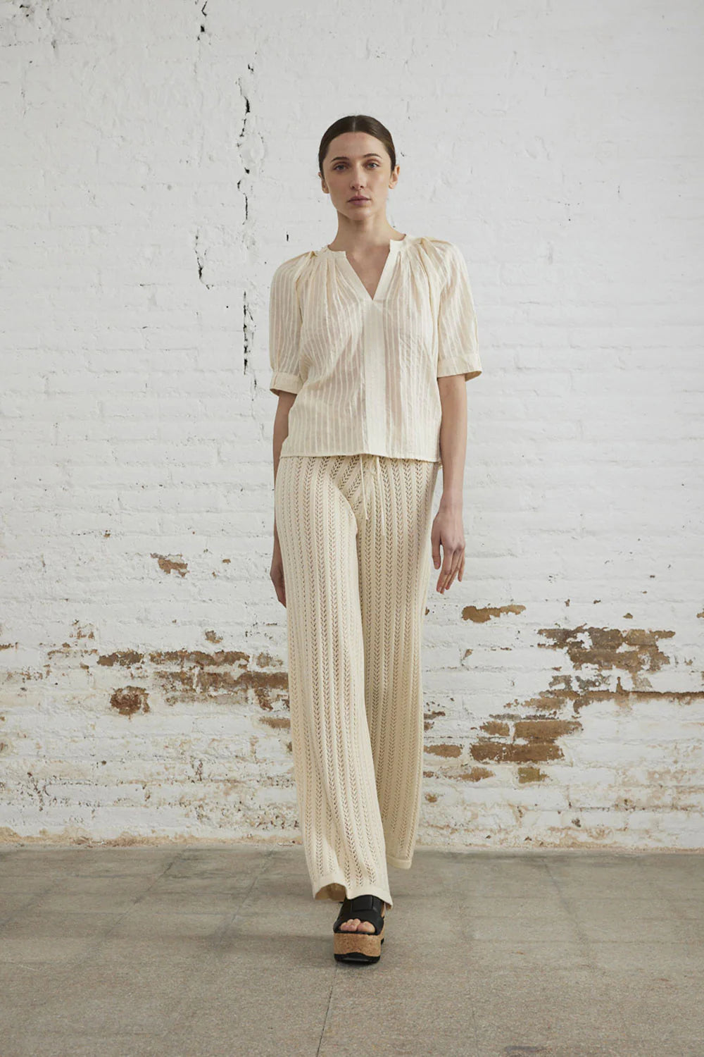 Crochet Knit Pant