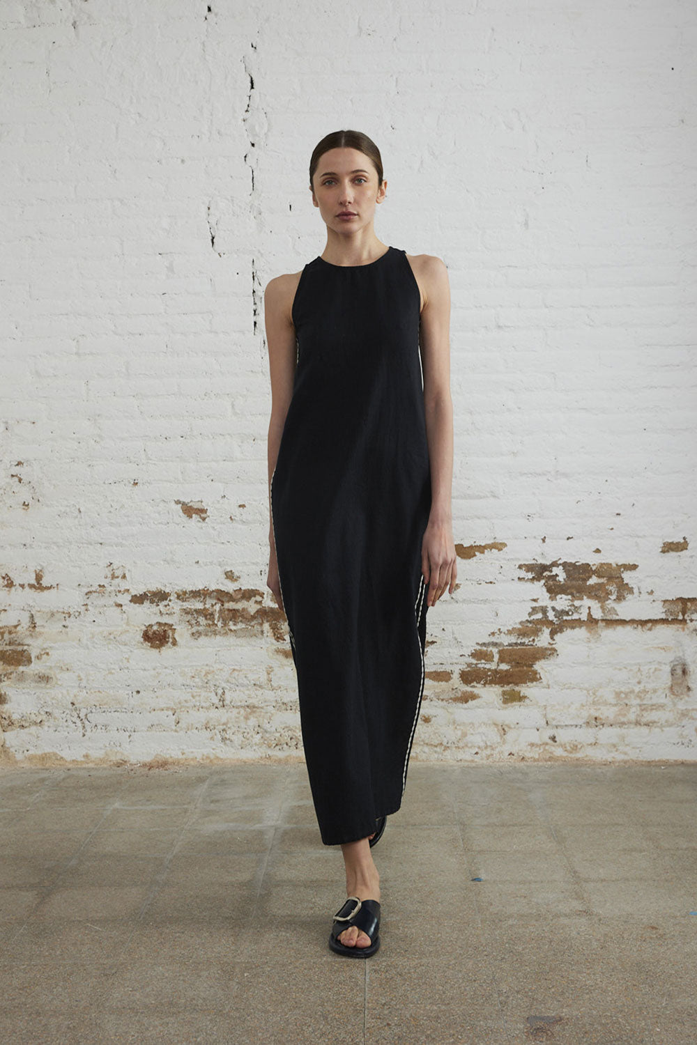 Embroidered Long Dress