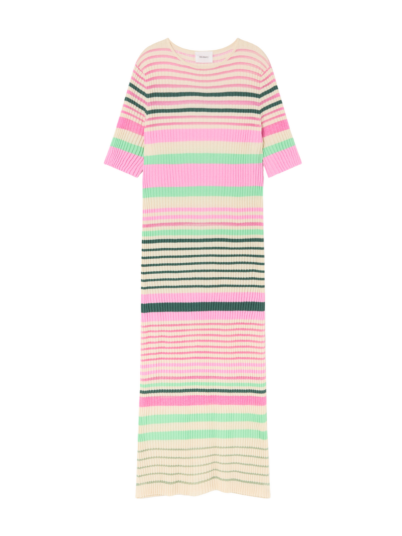 Pleated Midi Dress