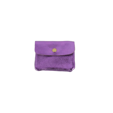 Coin Purse | Metallic Lilac