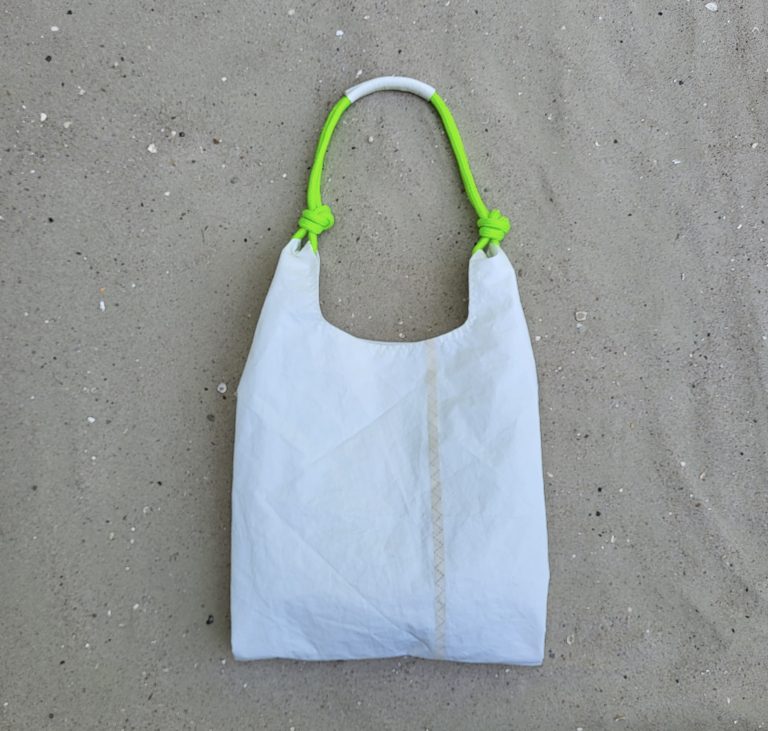 Seashopper Bag | White Lime