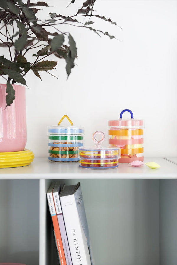 Jar Stripy | Amber
