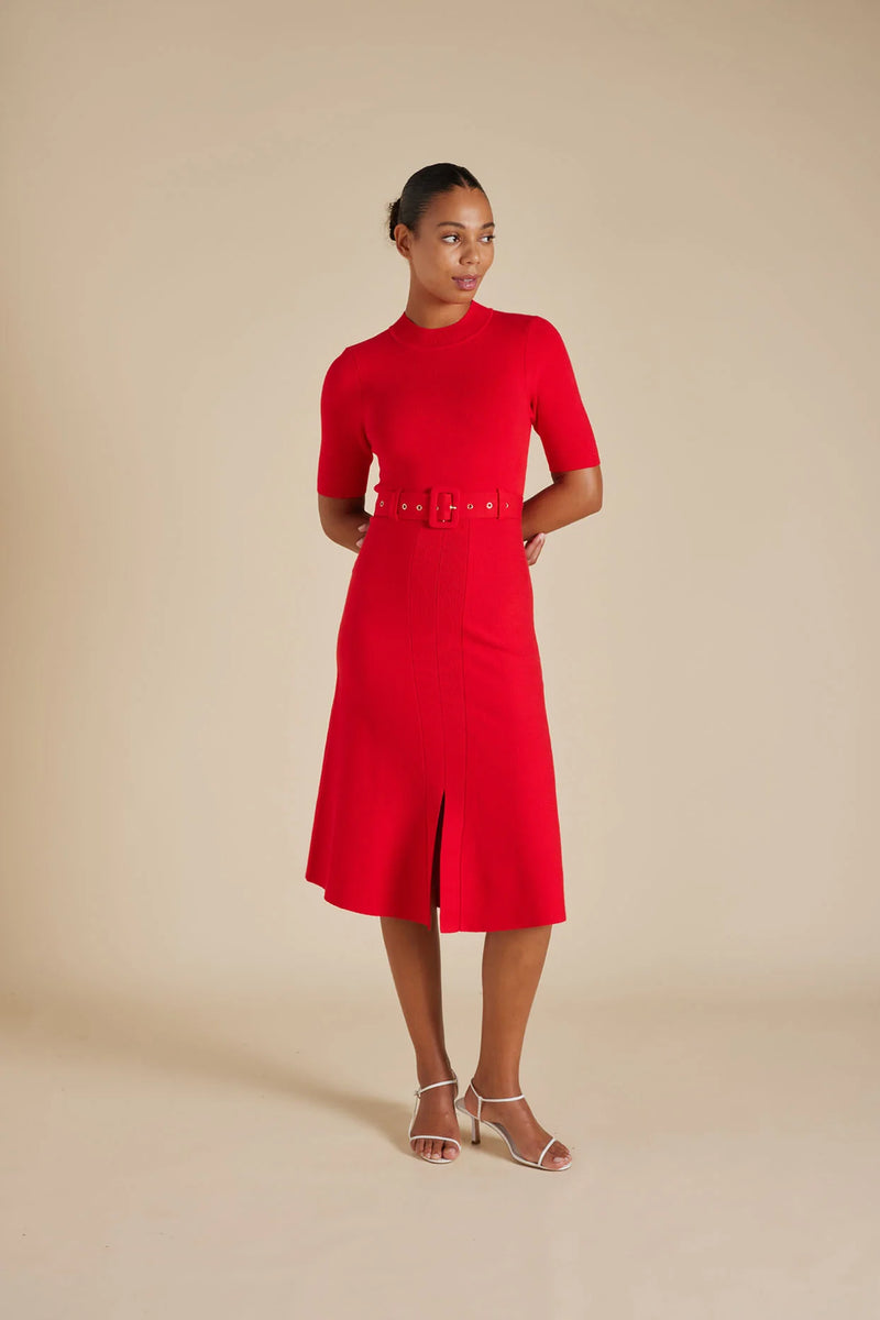 Parker Dress Red