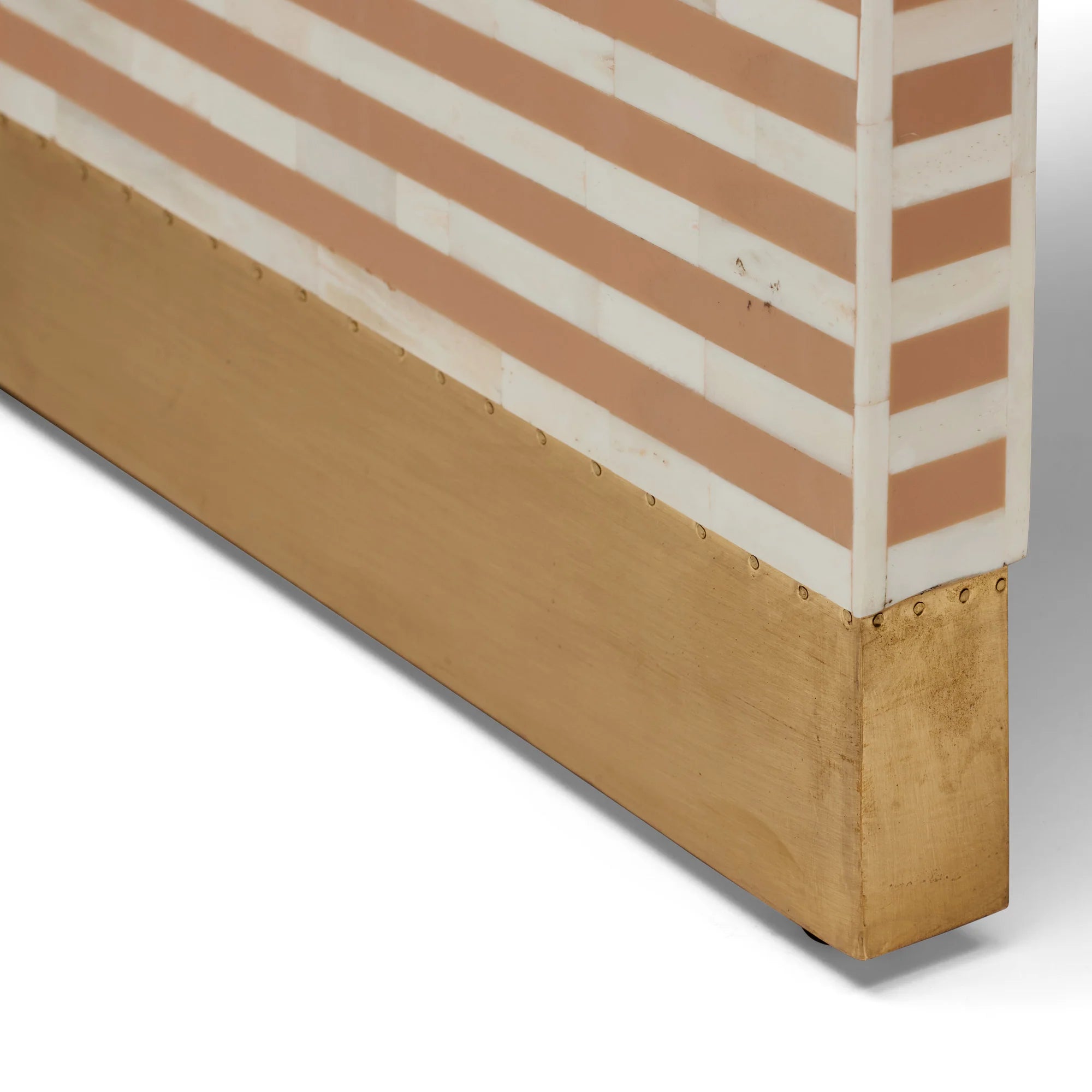 Amo Bone Inlay Bedside Almond | Almond