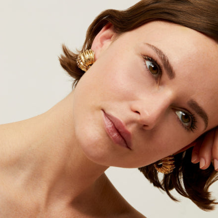 Anne Earrings | Gold