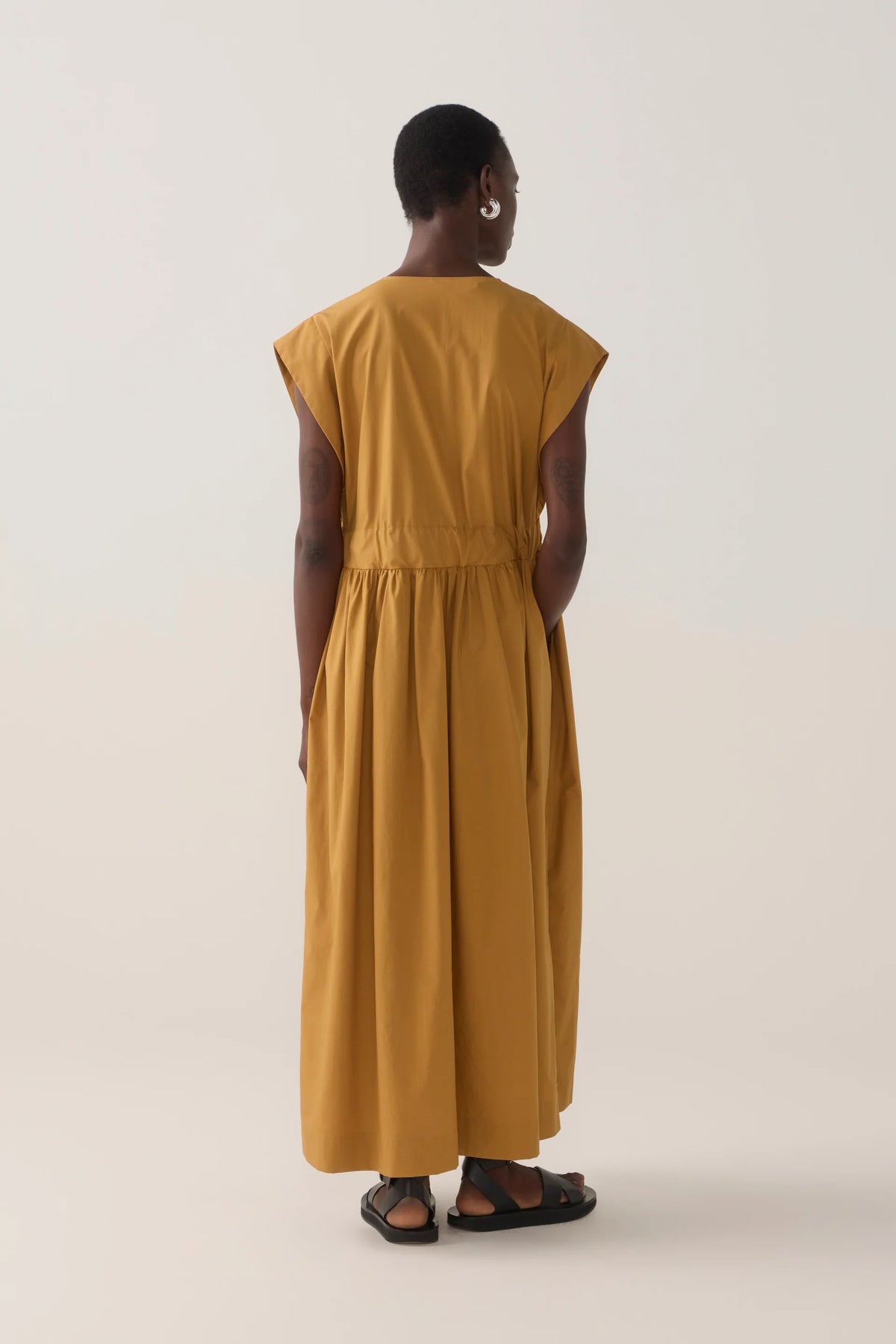 Arden Dress | Ginger Cotton Tencel