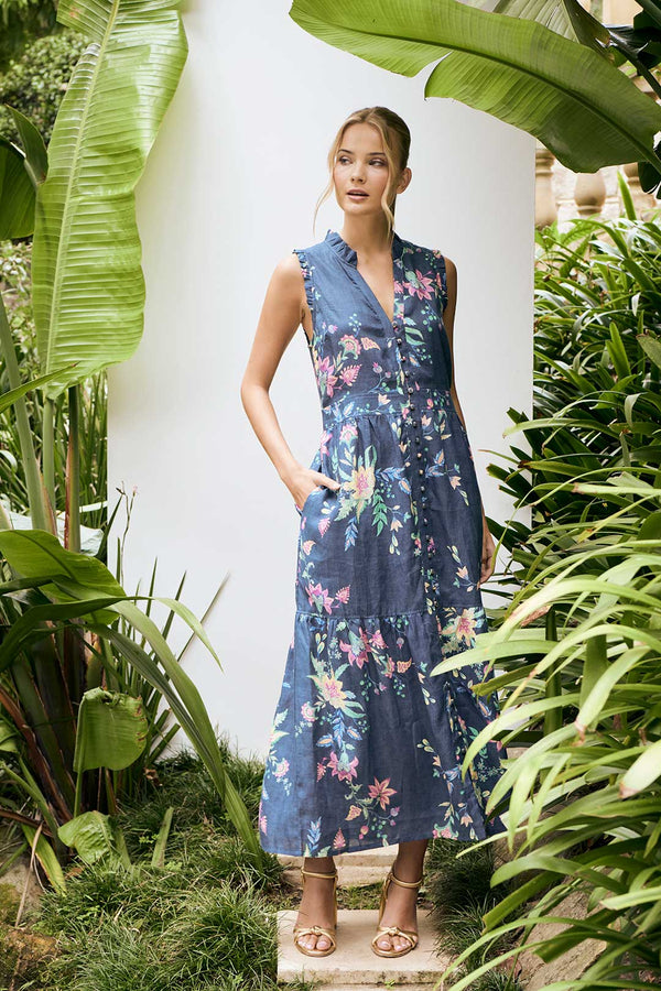 Ayla Flora Maxi Dress