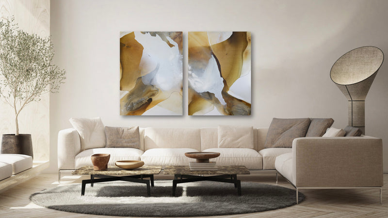 Bloom (diptych)