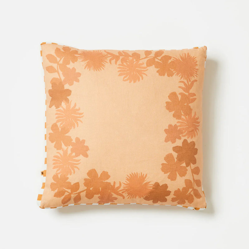 Flora Buff Cushion