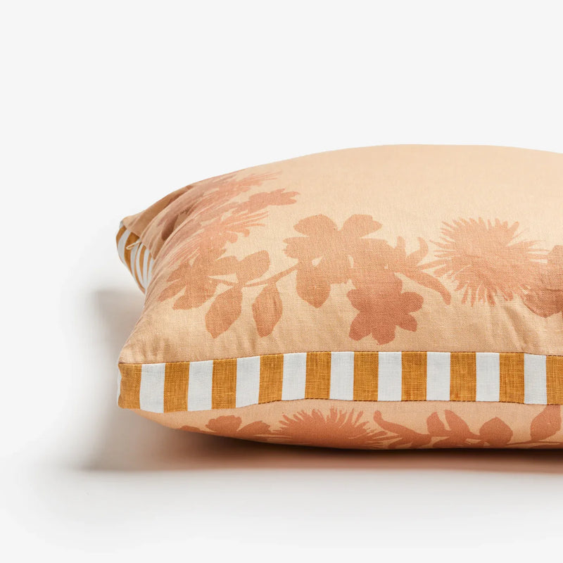 Flora Buff Cushion