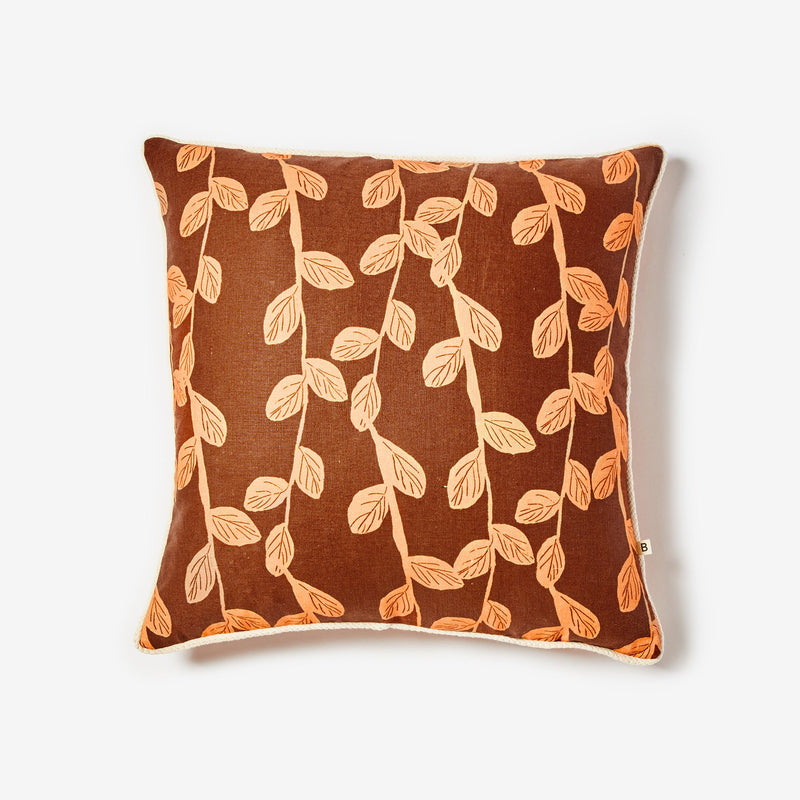 Little Leaf Tan 50cm Cushion