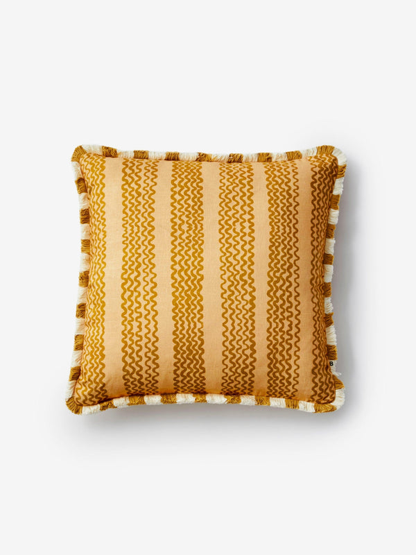 Mini Wave Caramel Cushion