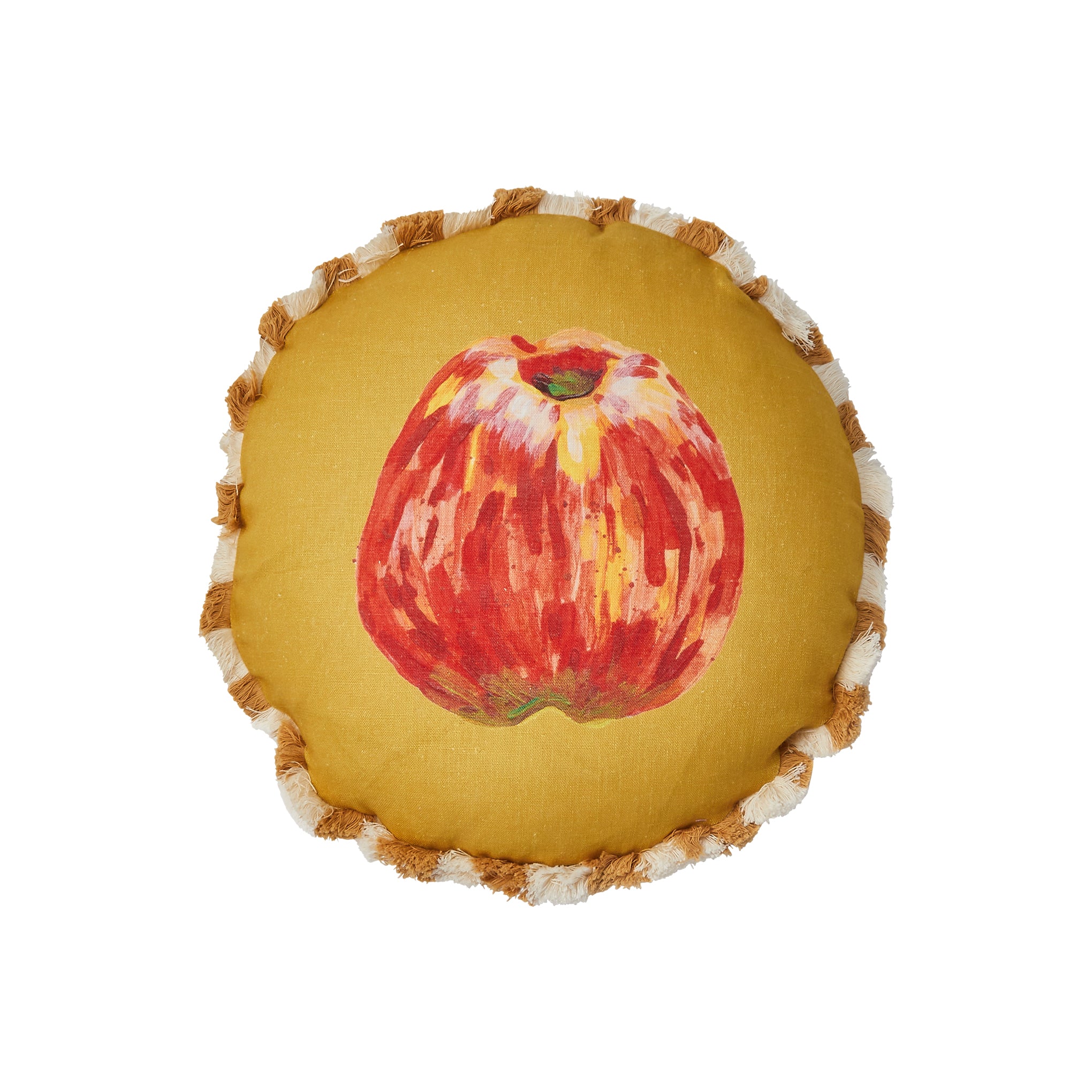 Apple Round Cushion