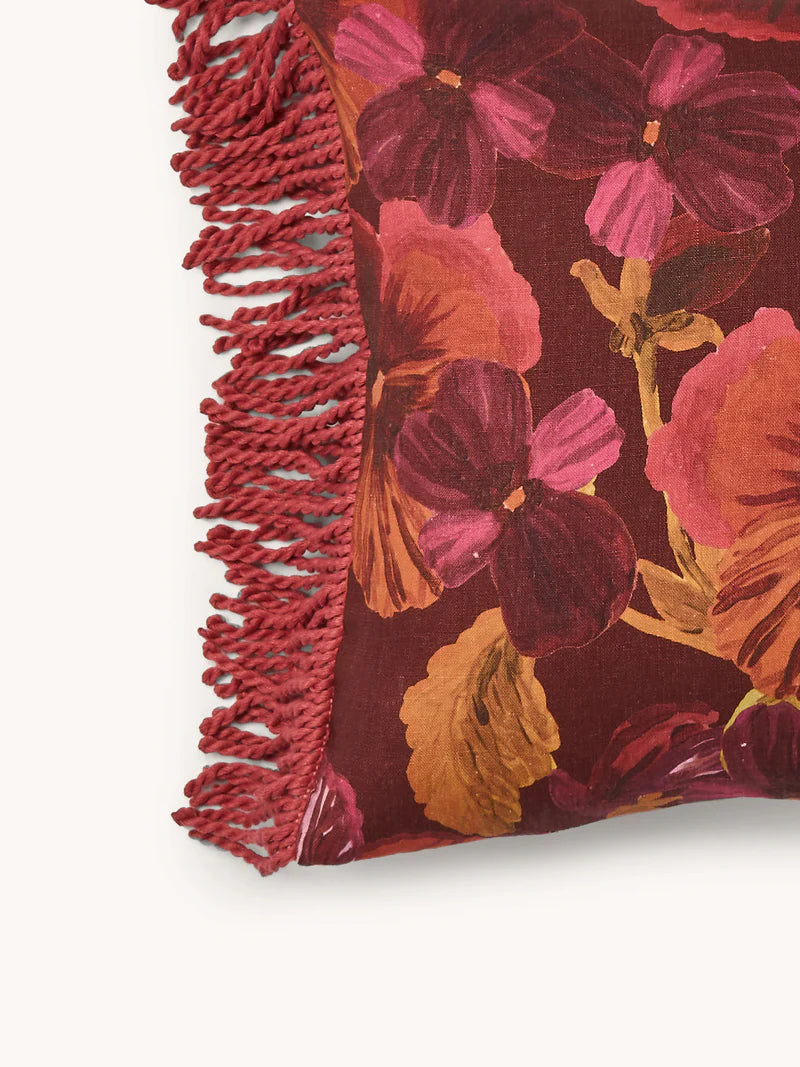 Wild Pansy Cushion