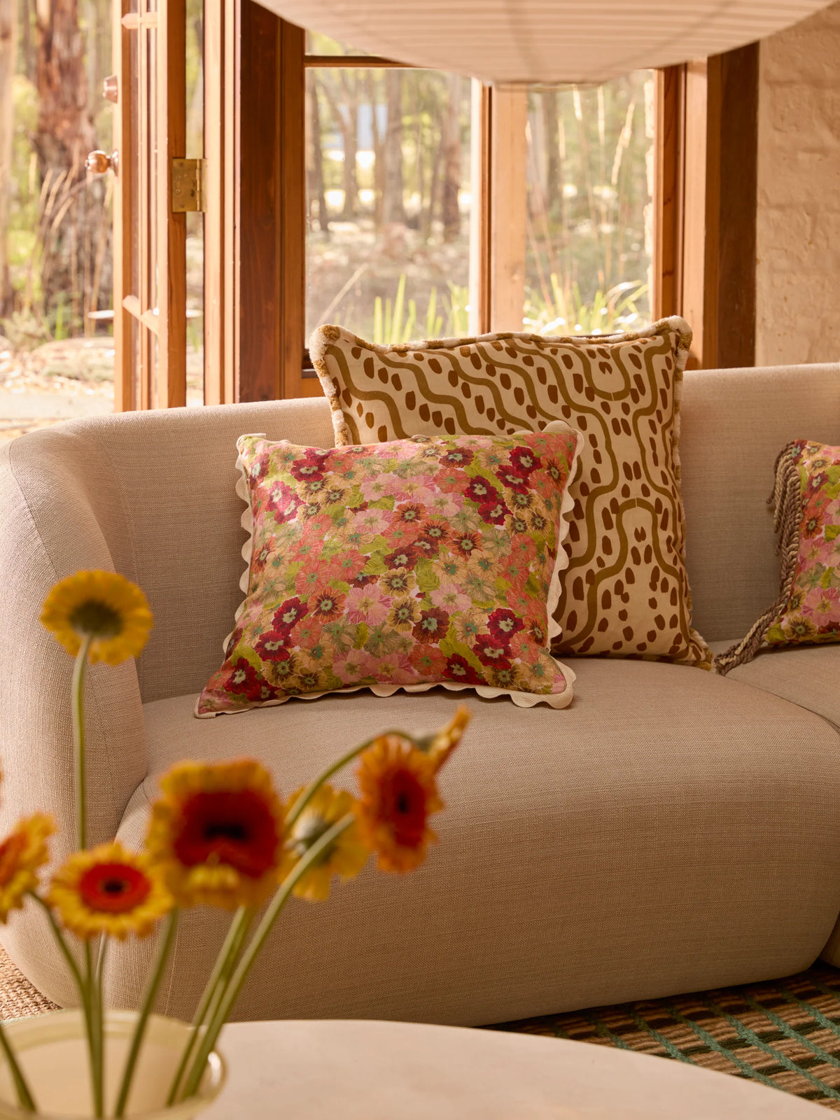 Primrose Sunset Cushion