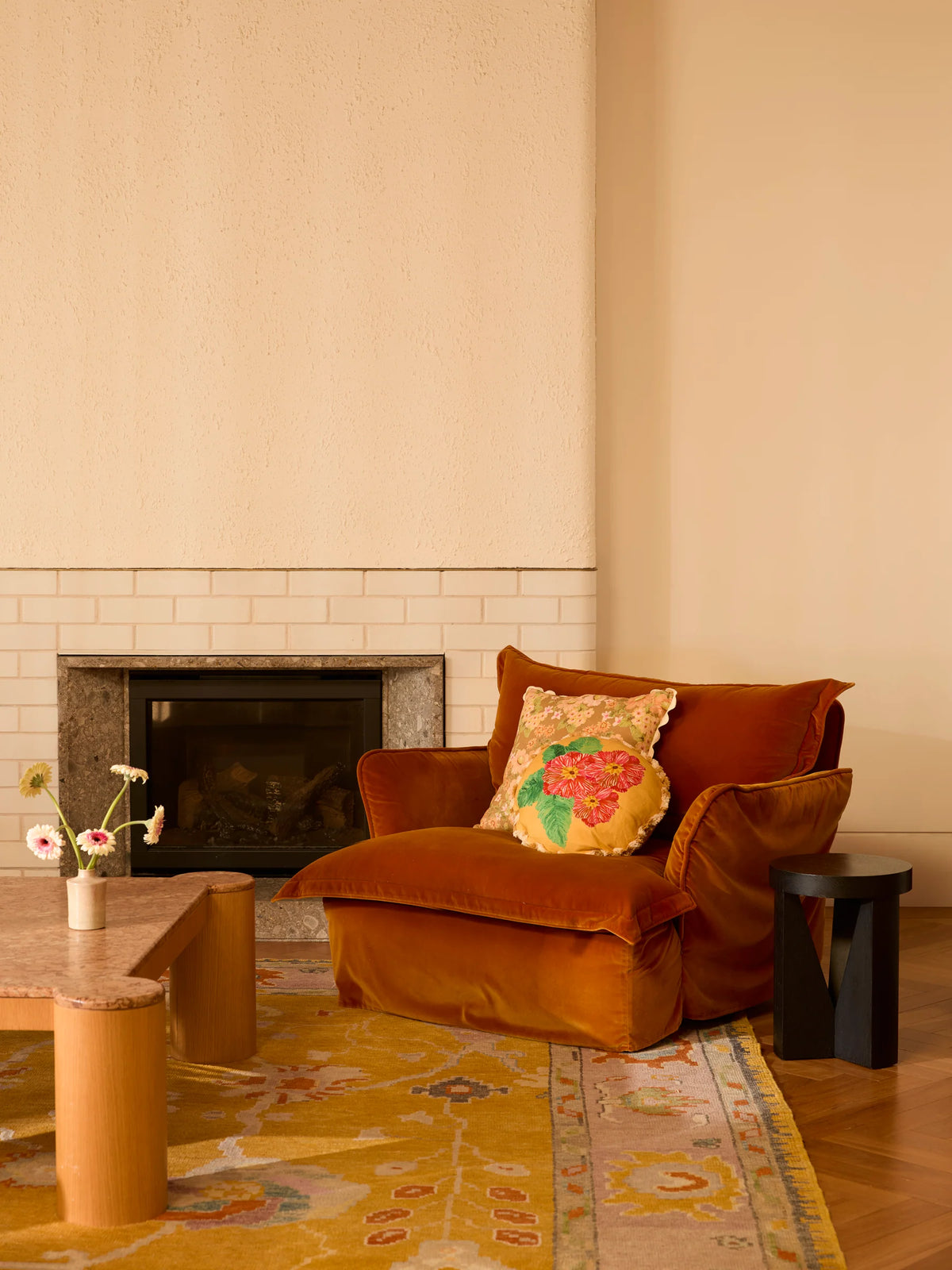 Buttercup Wheat Cushion