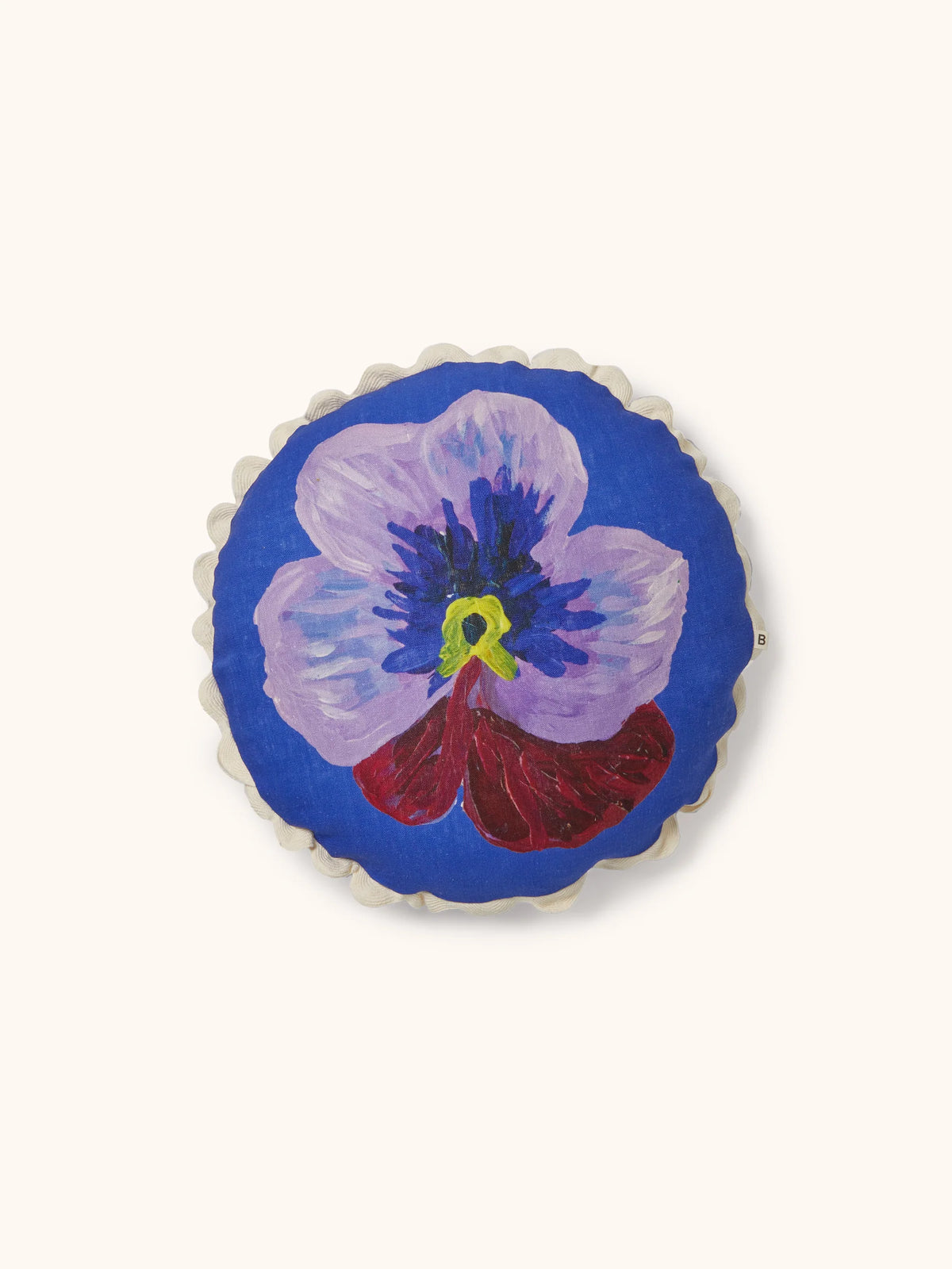 Pansy Round Cushion