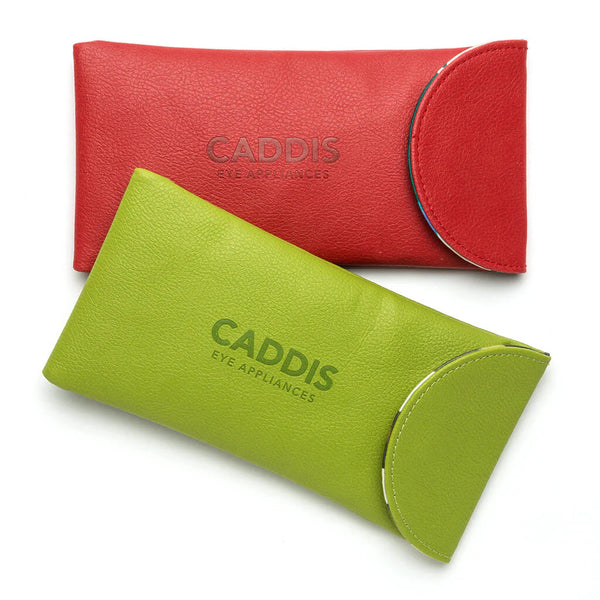 Caddis Leather Eyewear Case | Green