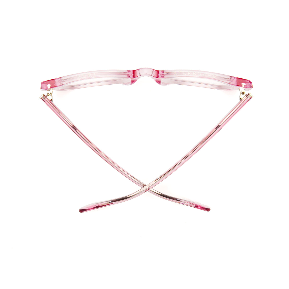 Miklos Polished Clear Pink