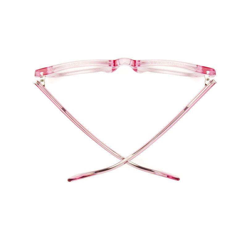 Miklos Polished Clear Pink