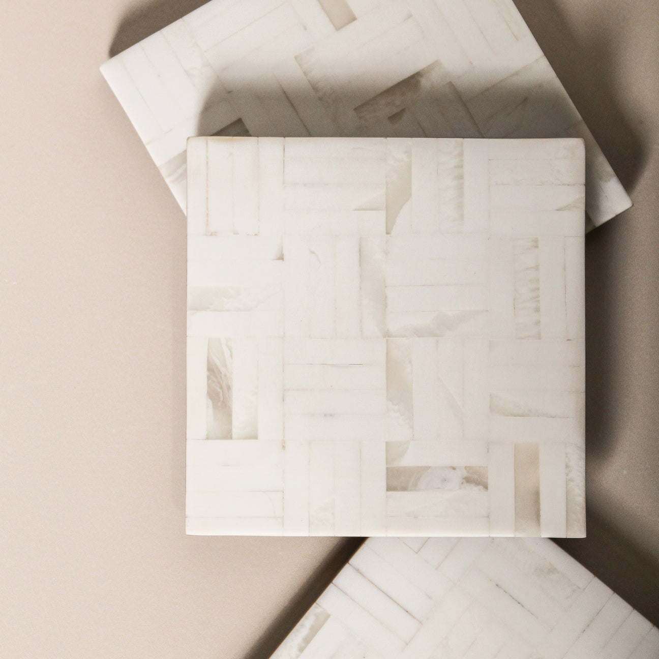 Camille Bone Coaster Set