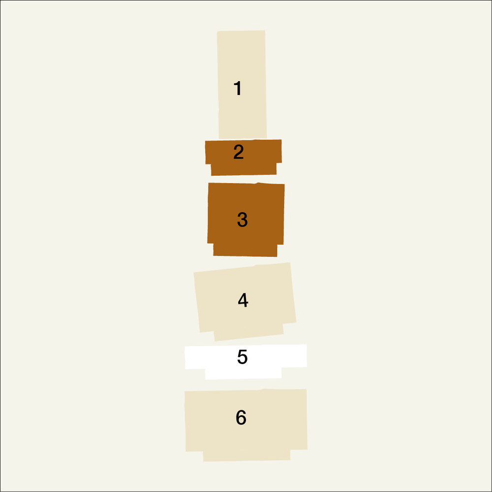 06 Candle Stack | Beige