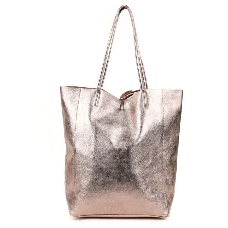 Metallic Tote