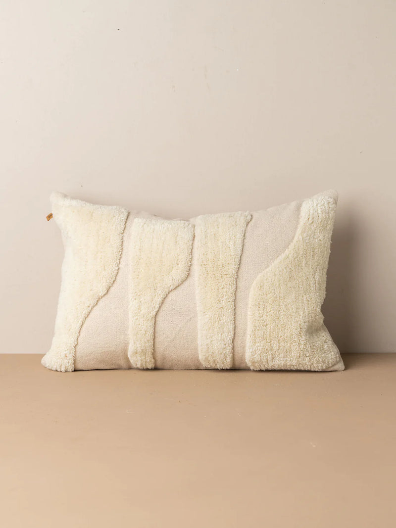 Abstract Lumbar Cushion | Ivory
