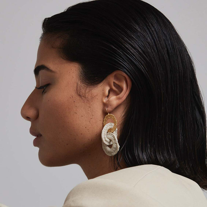 Double Hoop Earring
