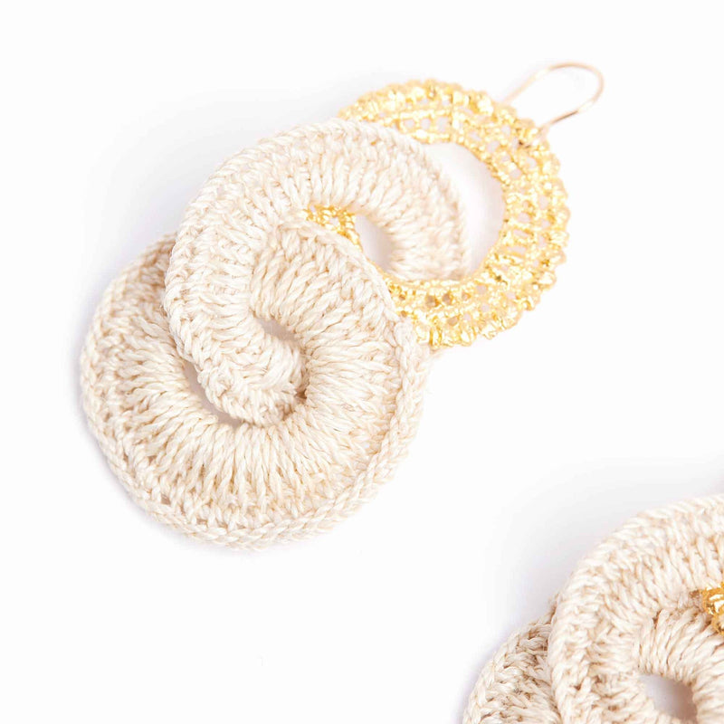 Double Hoop Earring