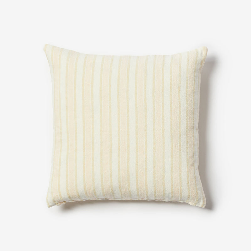 Linear Buff Linen Cushion