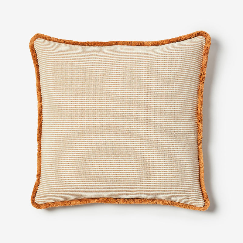 Nile Tan Cotton Cushion 60cm