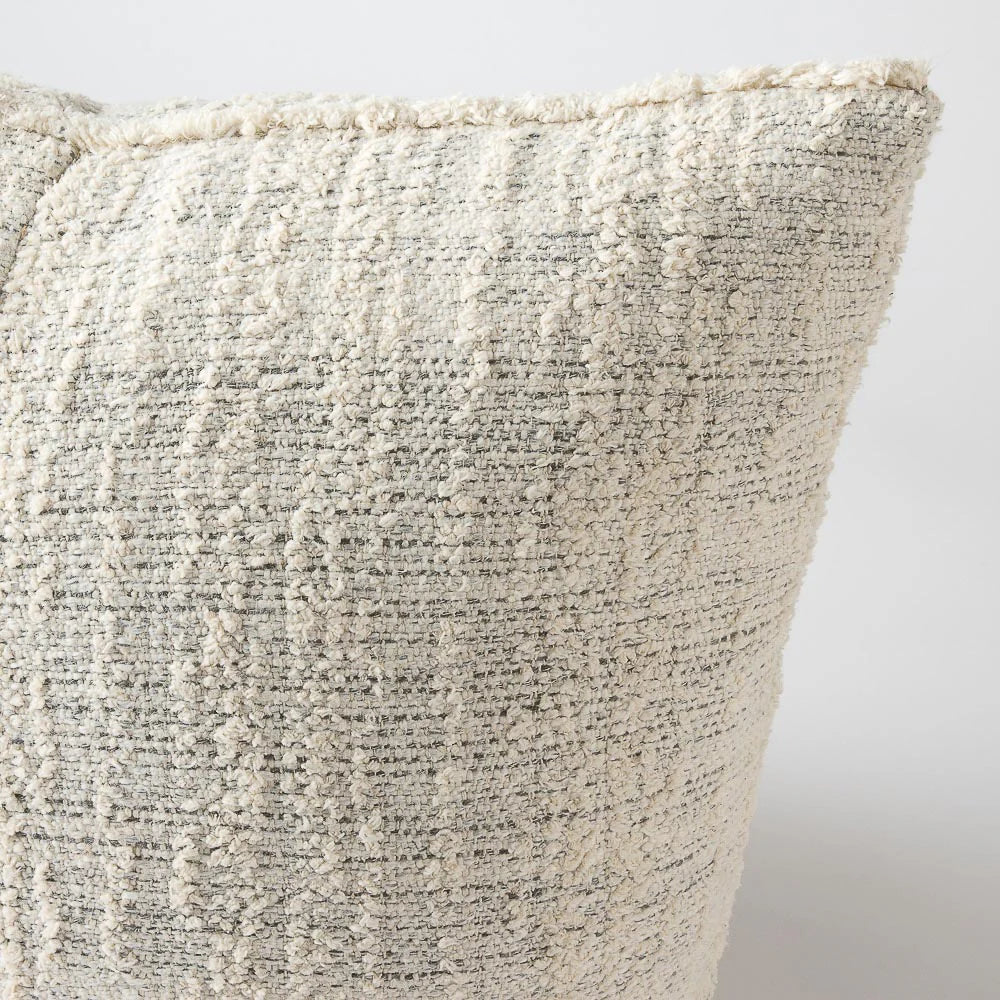 Ida Cushion | Off White/Slate