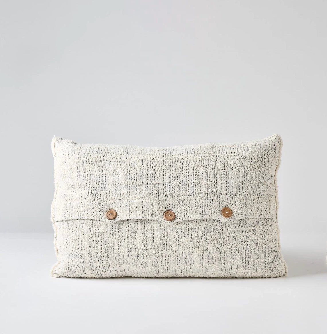 Ida Cushion | Off White/Slate