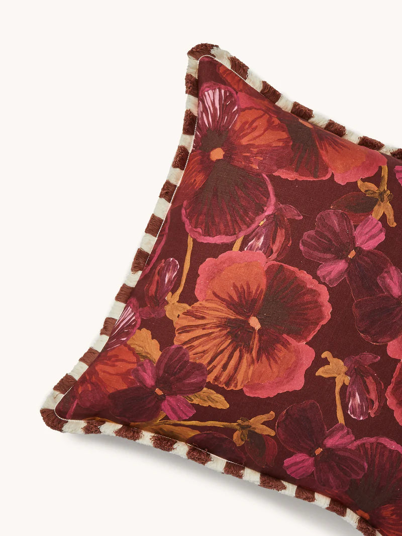 Wild Pansy Cushion