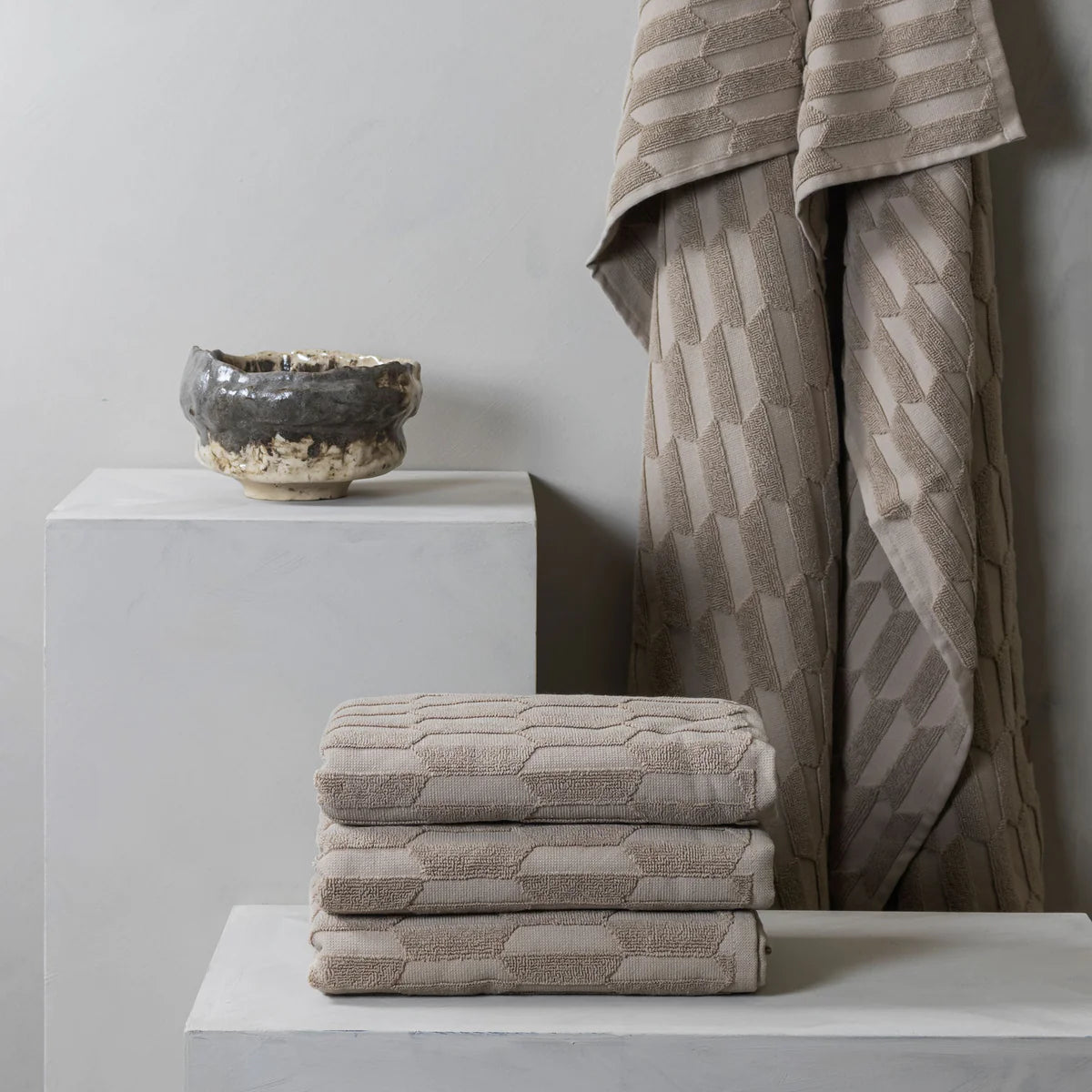 Geo Bath Towel