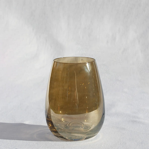 Gilded Stemless Wine