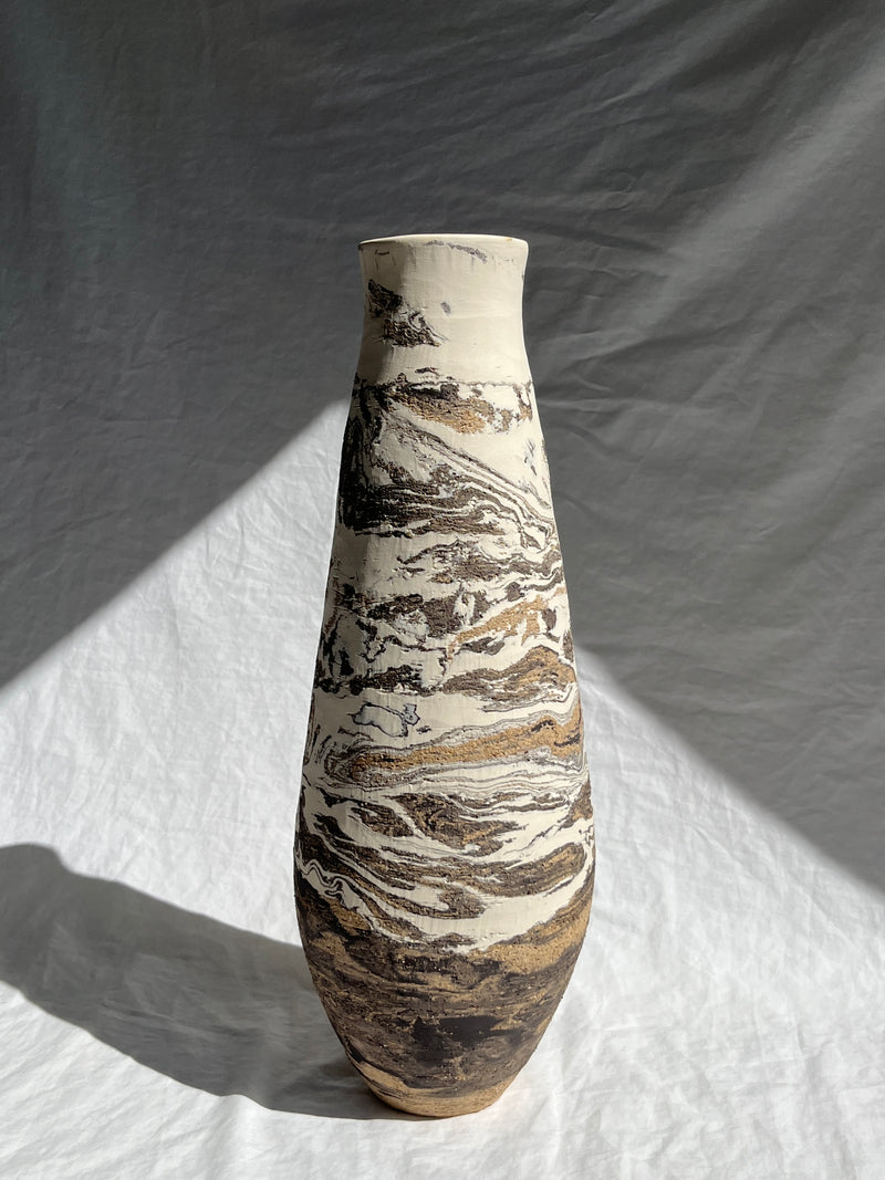 Marble Bottle Vase 1