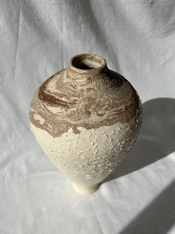 Textured Cone Vase
