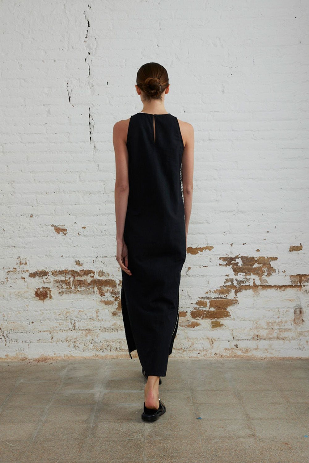 Embroidered Long Dress