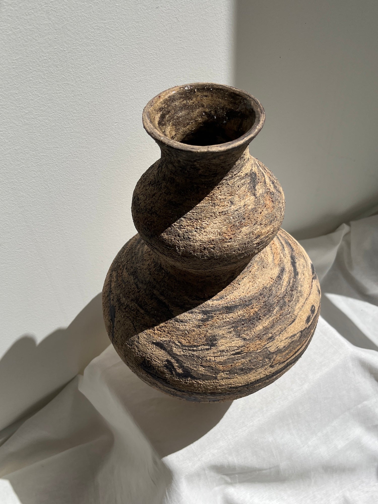 Large Curved Vase
