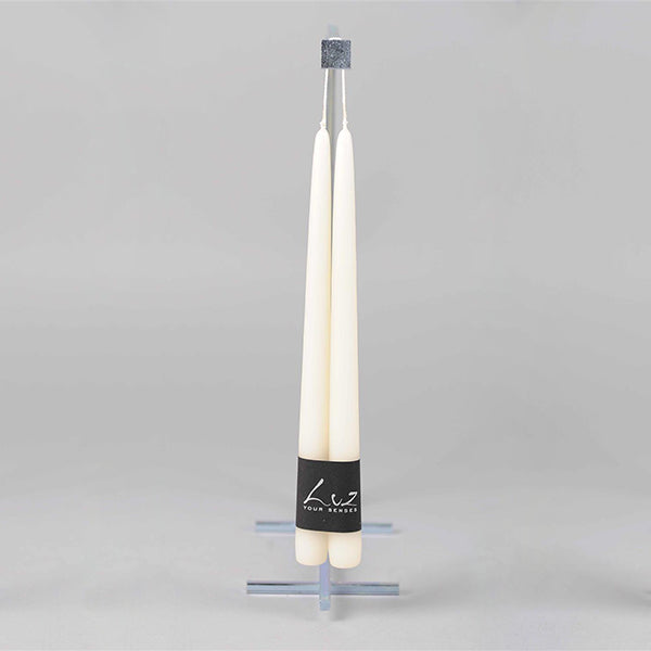 Taper Candle Pair | Ivory