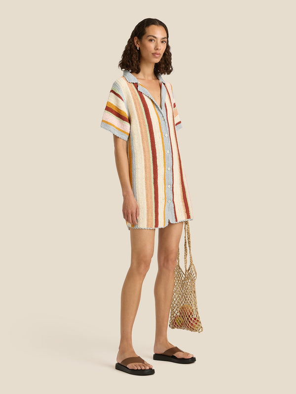 Jules Crochet Mini Dress