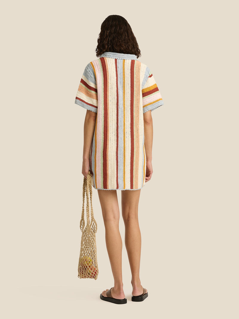 Jules Crochet Mini Dress