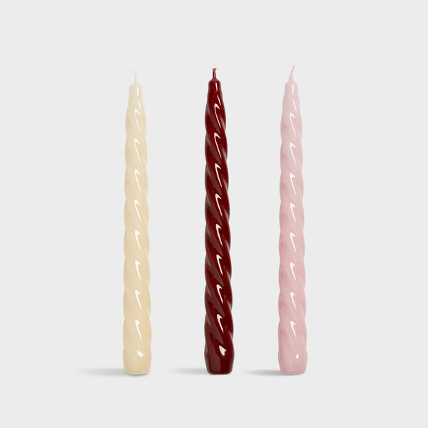 Candle Bravo Set 3 | Reds