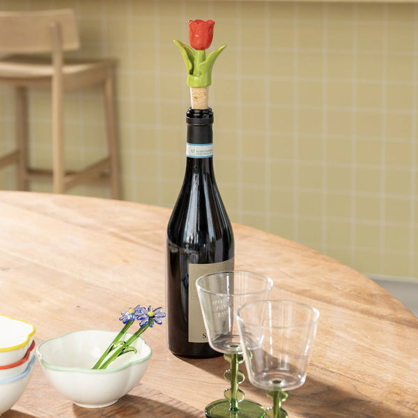 Bottle Stopper Tulip | Blue