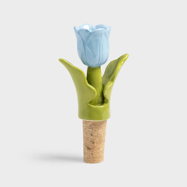 Bottle Stopper Tulip | Blue