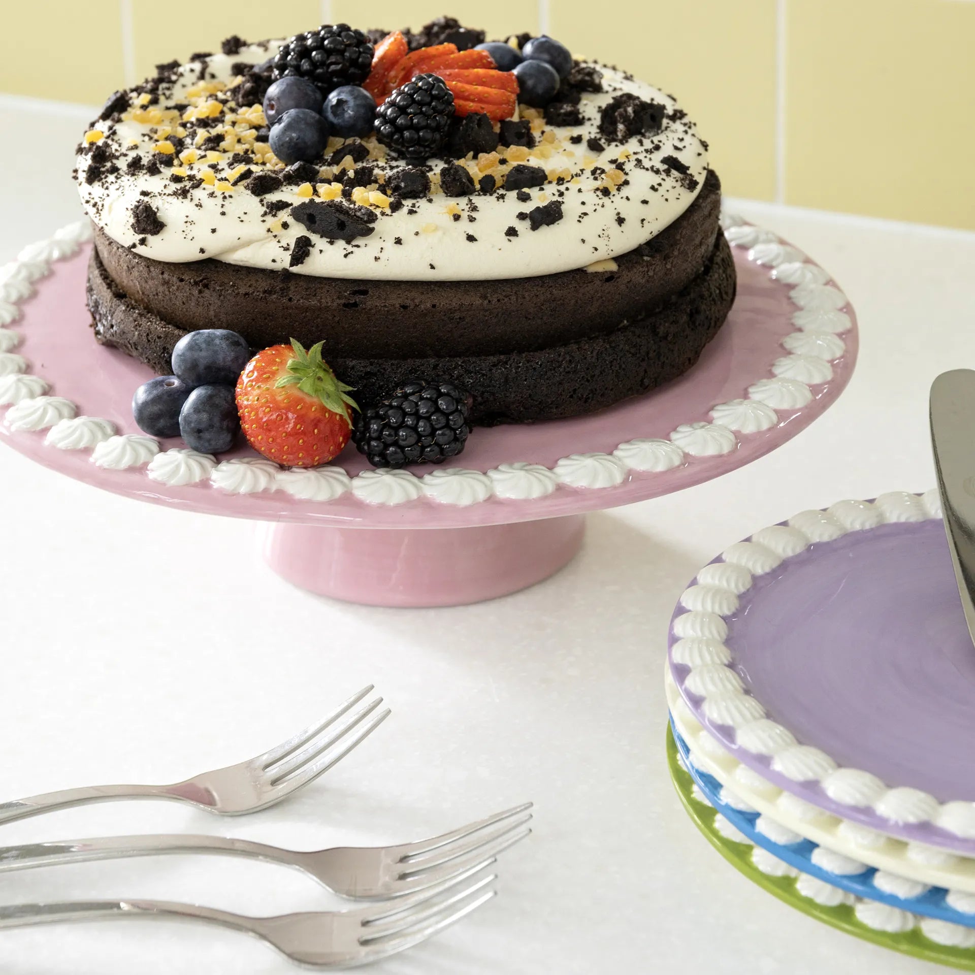 Cake Platter Whip | Pink