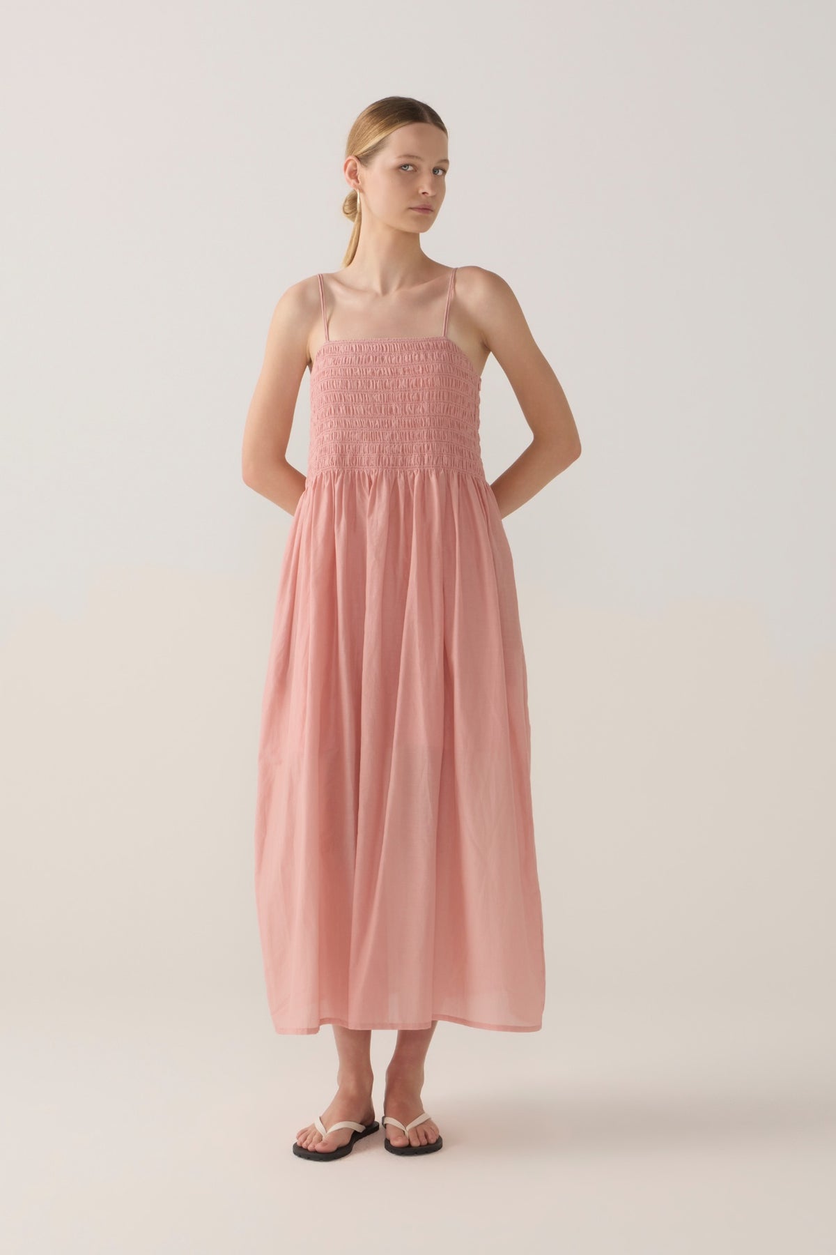 Liv Dress | Petal Cotton Silk